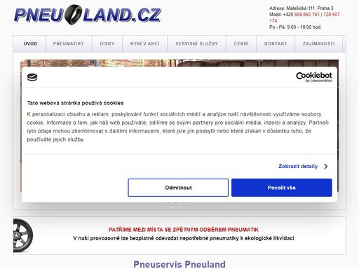 www.pneuland.cz