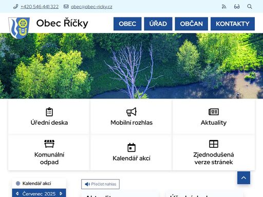 obec říčky