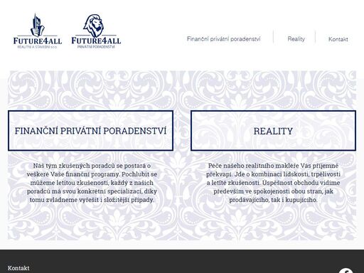 ve future4all jsme tým zkušených poradců, který se postará o veškeré vaše finanční požadavky. každý z našich poradců má svou konkrétní specializaci, díky tomu zvládneme vyřešit i složitější případy.