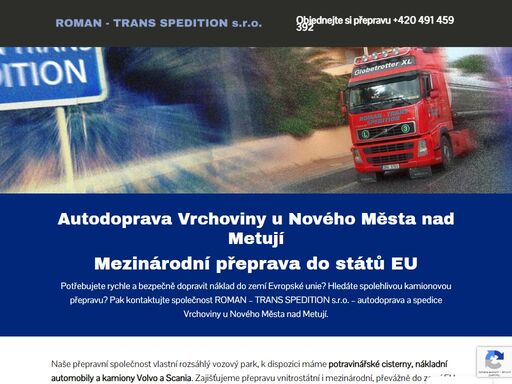 autodoprava-romanstrans.cz