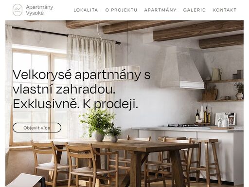 velkorysé apartmány s vlastní zahradou ve vysokém nad jizerou na prodej. skvělá investice do aktivního odpočinku s výnosem 4 % ročně.