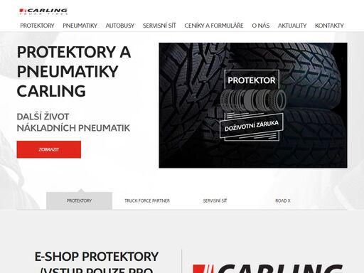 vyrábíme protektory s doživotní zárukou. prodáváme nákladní pneumatiky od světových výrobců goodyear, dunlop, michelin, road x a jiných.