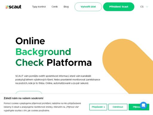 scaut vám pomůže ověřit spolehlivost informací, které vám kandidáti poskytují během výběrových řízení. online, automatizovaně a za pár sekund. 