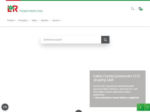 společnost lohmann & rauscher (l&r) je předním mezinárodním dodavatelem vysoce kvalitních zdravotnických a hygienických výrobků nejvyšší kvality. od klasického obvazového materiálu až po moderní systém terapie a péče vyvíjíme individuální řešení problémů pacientů a zdravotníků.