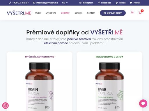 www.vysetri.me