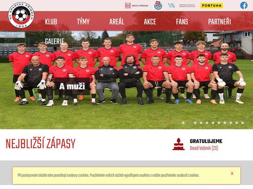 5. nejstarší fotbalový klub v české republice (starší je jen slavia praha, sparta praha, plzeň a kolín). je následníkem oddílů sk horymír, star a afk horymír.