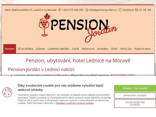 pension jordán lednice, ubytování, hotel lednice na moravě pension jordán lednice, ubytování, hotel lednice na moravě