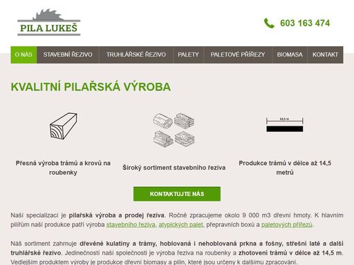 kvalitní řezivo na roubenky a pro truhláře. nakupujte stavební řezivo přímo od výrobce. pila lukeš jilemnice, spolehlivá pilařs