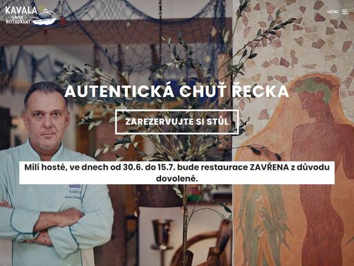 autentická řecká restaurace s řeckým šéfkuchařem. tradiční řecká kuchyně v moderním podání. atmosféra přímořské taverny. v pražském bubenči od roku 2005. těšíme se na vaši návštěvu.