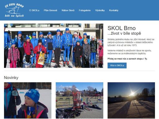 stránky jediného klubu na jižní moravě, který se zabývá běžeckým lyžováním. vedeme mládež k celoživotní lásce ke sportu a neženeme se za krátkodobými úspěchy.