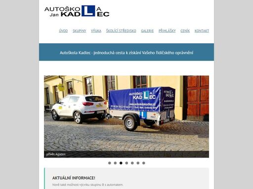www.autoskolakadlec.cz
