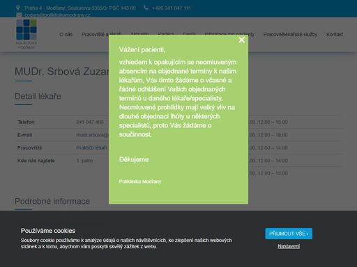 www.poliklinikamodrany.cz/doktor/mudr-srbova-zuzana