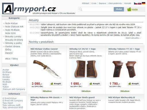 www.armyport.cz