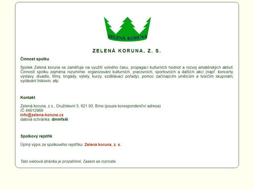 www.zelena-koruna.cz