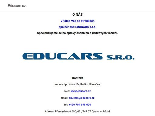 educars.cz