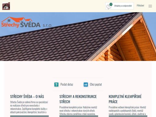 profil firmy střechy švéda  na portále dobrý kontakt. každý je v něčem opravdu dobrý. dejte vědět všem, v jakém oboru jste dobrý kontakt!