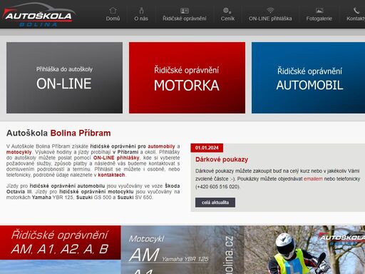 www.autoskola-bolina.cz