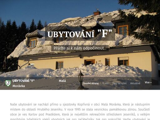 www.ubytovanif.cz