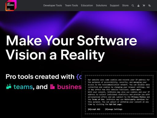 jetbrains is a cutting-edge software vendor specializing in the creation of intelligent development tools, including intellij idea – the leading java ide, and the kotlin programming language.