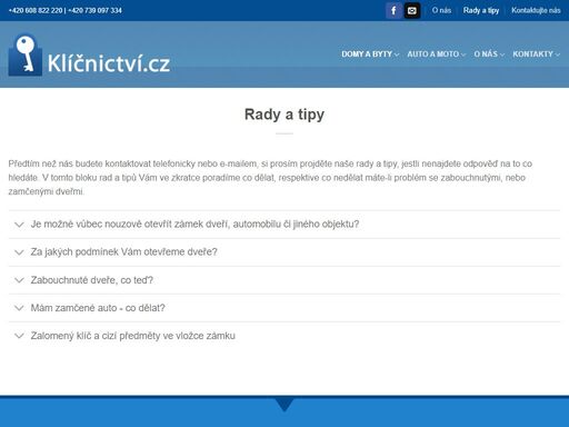 www.klicnictvi.cz