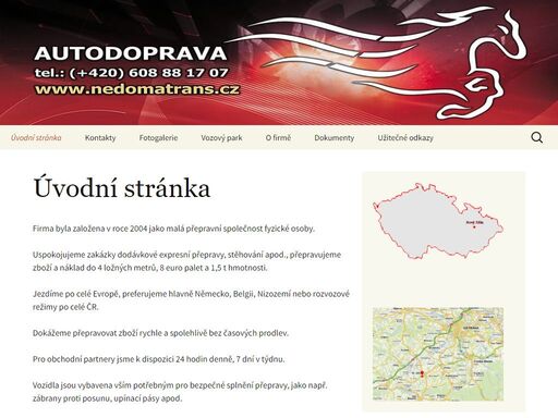 www.nedomatrans.cz