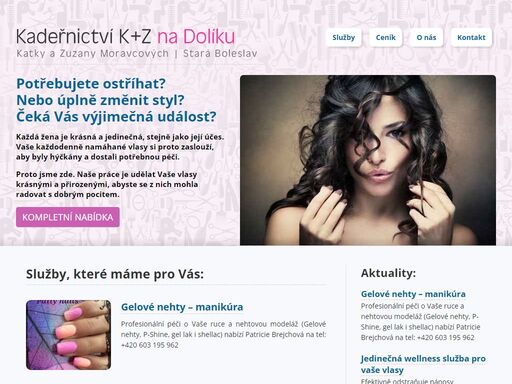 www.kadernictvi-moravcova.cz