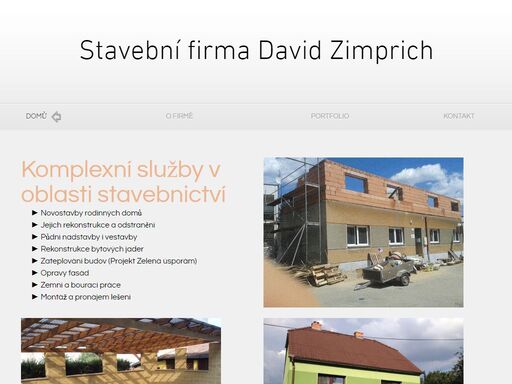 stavební firma david zimprich