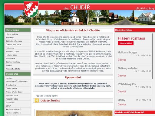 www.chudir.e-obec.cz