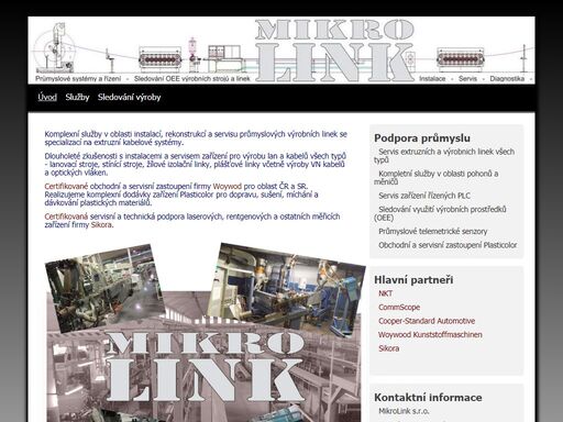 mikrolink - průmyslové systémy