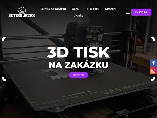 potřebujete vytisknou vlastní 3d model nebo vytvořit svůj vlastní? zkopírovat stávající součást nebo modifikovat poškozenou část?