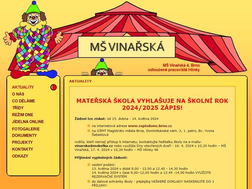 www.msvinarska.cz