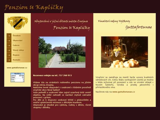 www.penzion-ukaplicky-znojmo.cz