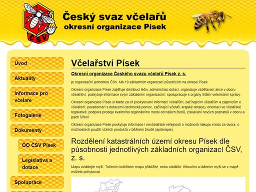 www.vcelarstvipisek.cz