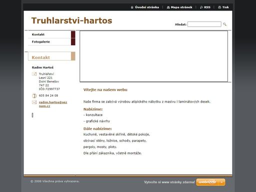 www.truhlarstvi-hartos.cz