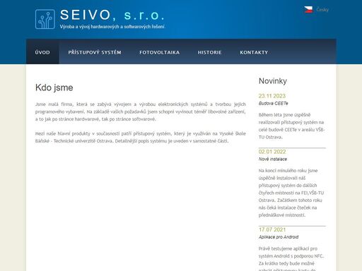 seivo company website.
