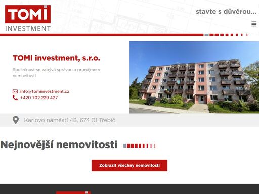 www.tomiinvestment.cz