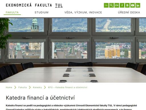 www.ef.tul.cz/katedry/kfu-katedra-financi-a-ucetnictvi/katedra-financi-a-ucetnictvi