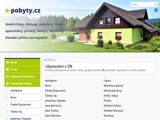 www.e-pobyty.cz