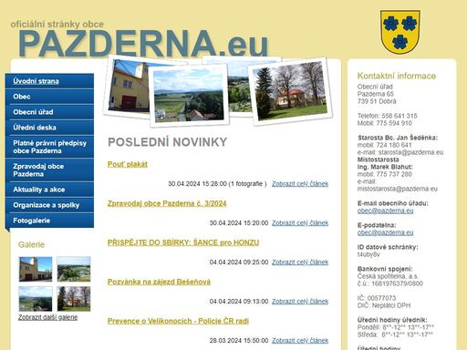 www.pazderna.eu