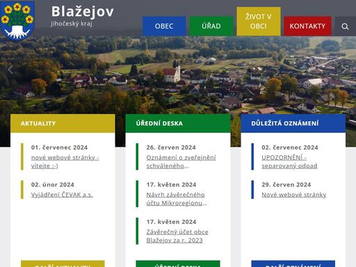 www.blazejov.cz