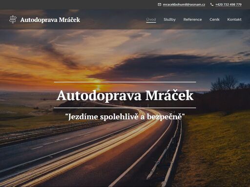 www.autodopravamracek.cz