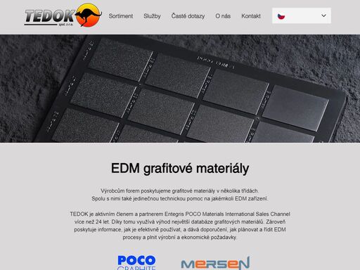 tedok provides mould manufacturers with graphite materials of premium quality, and unique technical assistance for any edm device.