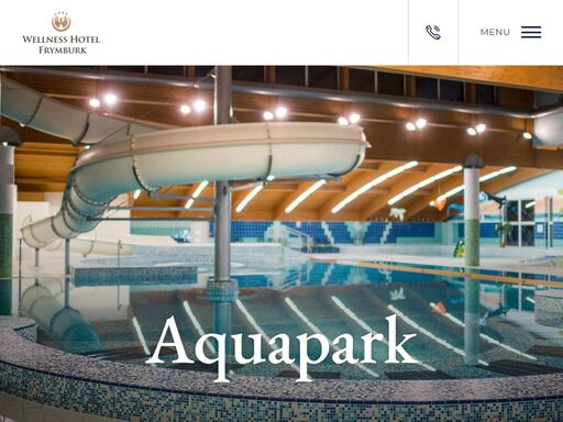 vodní zábava pro celou rodinu! navštivte náš aquapark a užijte si zábavnou skluzavku, divokou řeku, dětské bazény a uvolňující vířivku.
