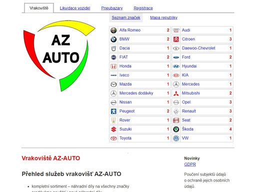 www.autovrakoviste.cz
