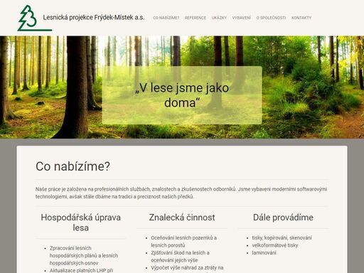 lesnickaprojekce.cz