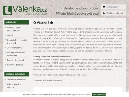 www.valenka.cz