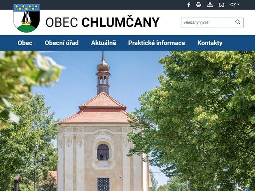 www.obec-chlumcany.cz
