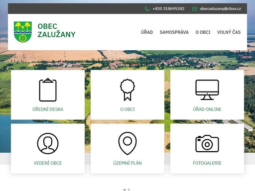 www.obeczaluzany.cz