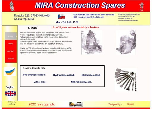 mira spares for pneumatic, electric and hydraulic tools.hydraulic hammers - stelco - spare parts, seal kits and membranes. drill bits, mini crushers, compaction plates etc