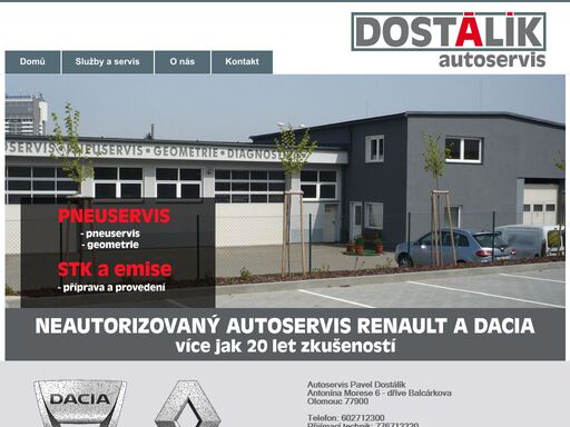 www.autoservisdostalik.cz